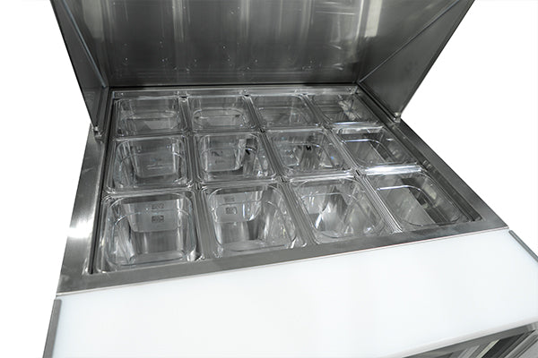 740mm Sandwich And Salad Prep Refrigerator Mega Top