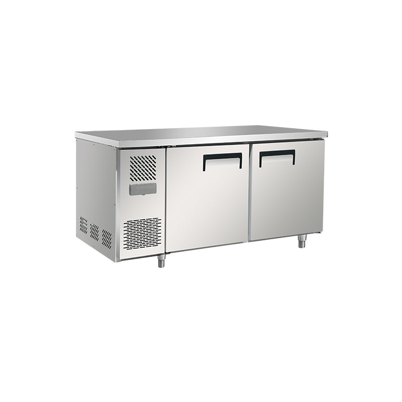 1500mm 2 Solid Door Small Motor Space Undercounter Recessed Handle