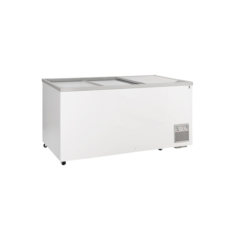 1695mm 3 Glass Door Chest Freezer Flat Top