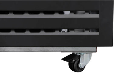 1380mm Glass Door Refrigerator Bottom Mounted Chiller