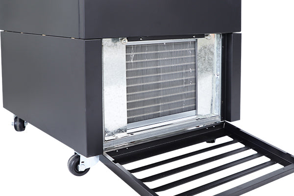 Refrigerador con ventilador de 900mm, multideck  
