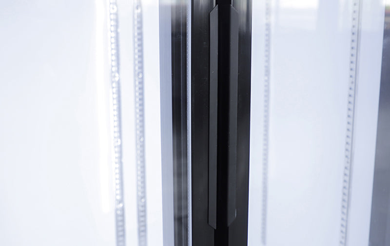 595mm Glass Door Refrigerator Bottom Mounted Chiller