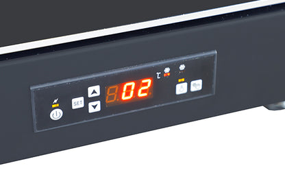 1100mm 2 Door Refrigerator Frameless Beer Chiller