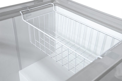 2575mm 2 Solid Door Chest Freezer Large Storage？？
