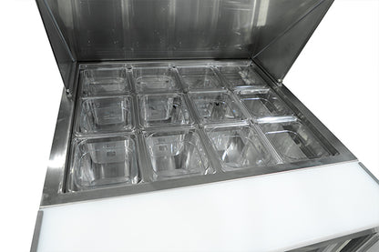 740mm Sandwich And Salad Prep Refrigerator Mega Top
