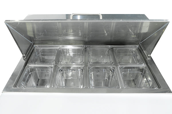 740mm Solid Door Sandwich And Salad Prep Refrigerator
