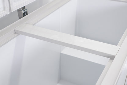 2575mm 2 Solid Door Chest Freezer Large Storage？？