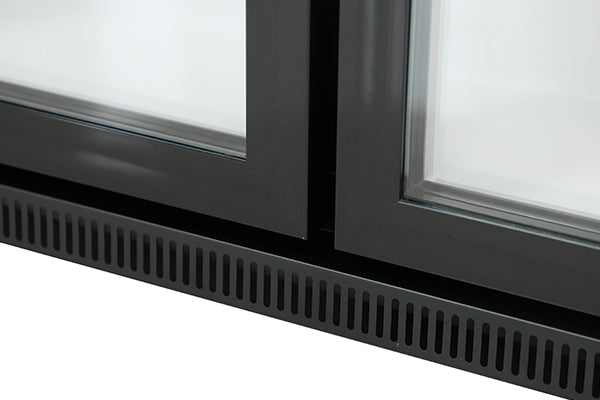 1340mm 3 Door Backbar Cooler