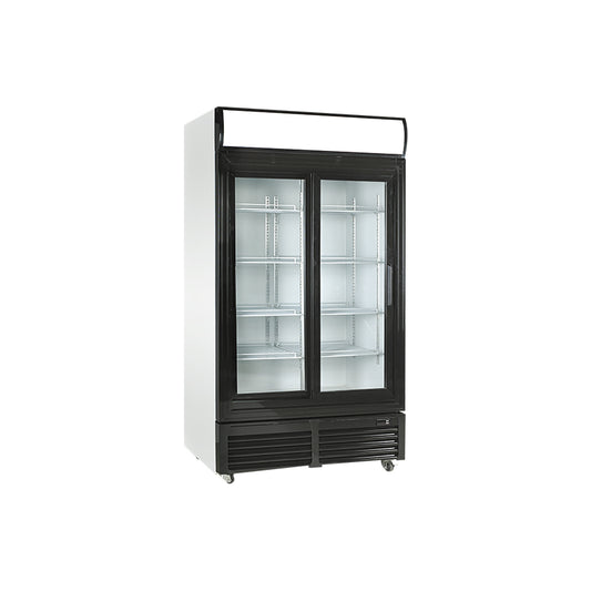 1080mm Glass Door Refrigerator Sliding Door Chiller
