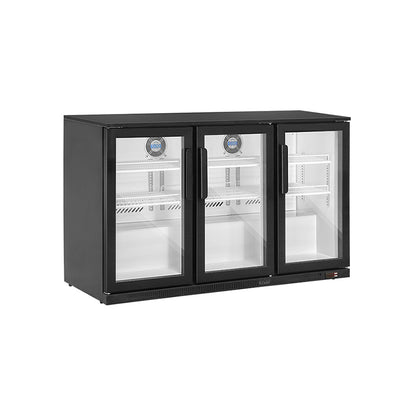 1340mm 3 Door Backbar Cooler