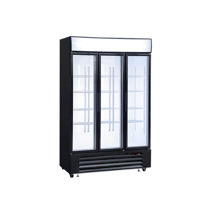 1200mm 3 Door Display Chiller Bottom Mounted Bottom