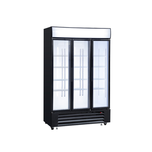 1200mm 3 Door Display Chiller Bottom Mounted Bottom