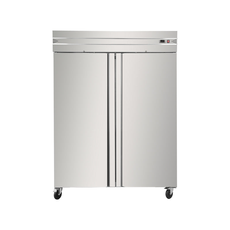 1480mm Stainless Steel Refrigerator 2 Doors Fan Cooling Refrigerator