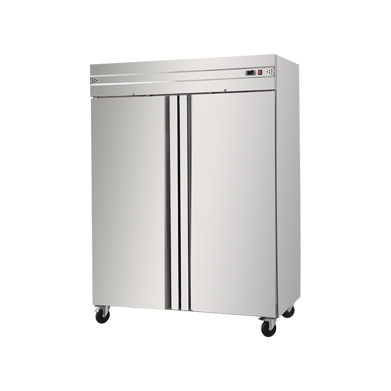 1480mm Stainless Steel Refrigerator 2 Doors Fan Cooling Refrigerator