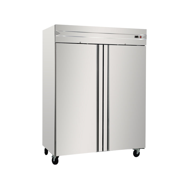 1480mm Stainless Steel Refrigerator 2 Doors Fan Cooling Refrigerator