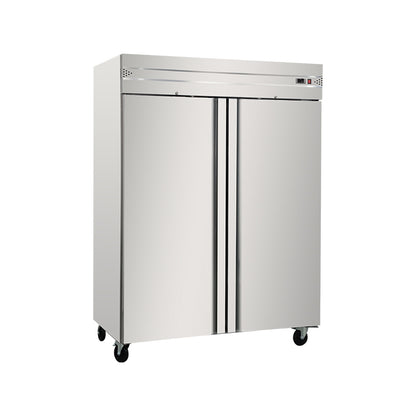 1480mm Stainless Steel Refrigerator 2 Doors Fan Cooling Refrigerator