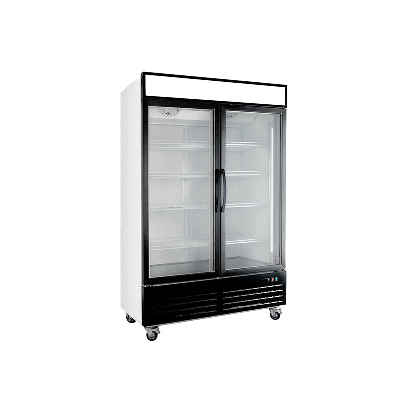 1150mm 2 Door Display Freezer