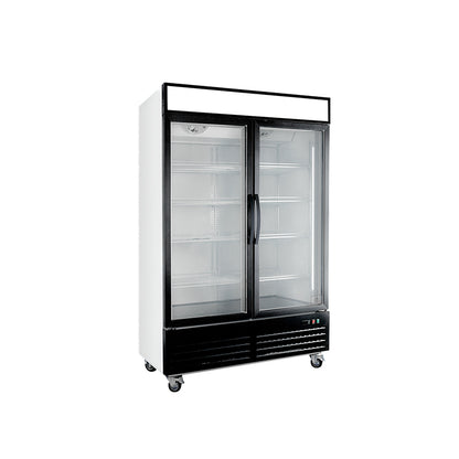1150mm 2 Door Display Freezer