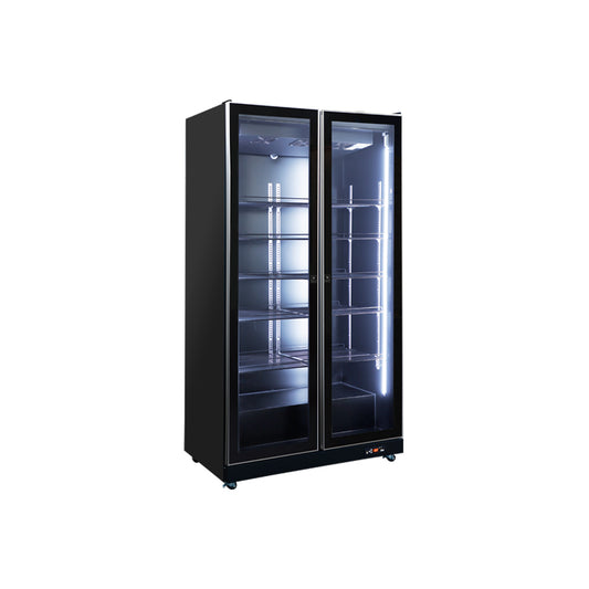 1100mm 2 Door Refrigerator Frameless Beer Chiller