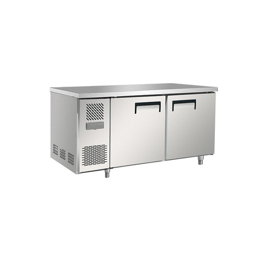 1500mm 2 Solid Door Small Motor Space Undercounter Recessed Handle