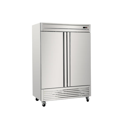 1400mm 2 Solid Door Reach In Refrigerator