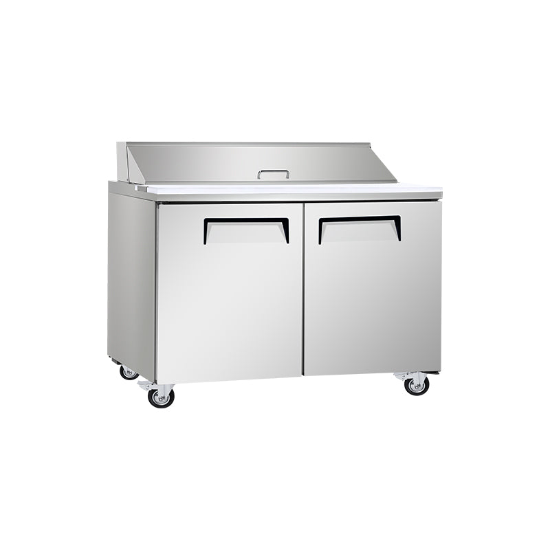 125mm 2 Solid Door Sandwich And Salad Prep Refrigerator