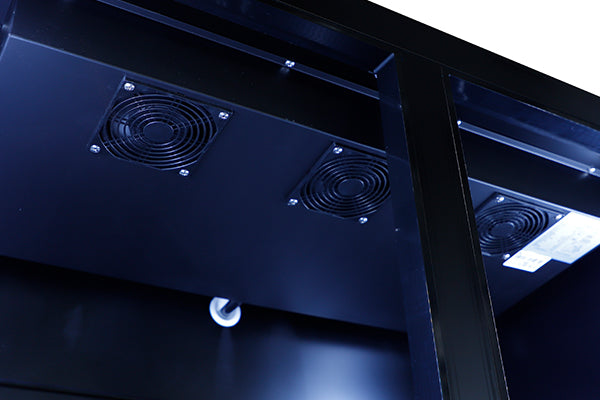 1100mm 2 Door Refrigerator Frameless Beer Chiller