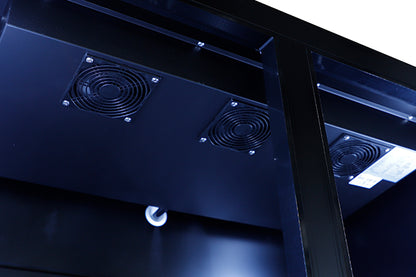 1100mm 2 Door Refrigerator Frameless Beer Chiller