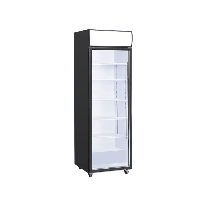 595mm Glass Door Refrigerator Bottom Mounted Chiller