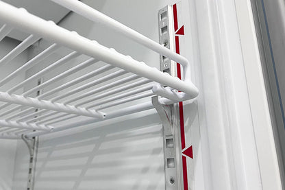 595mm Glass Door Refrigerator Bottom Mounted Chiller