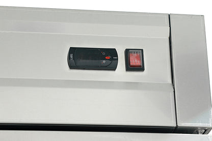 1400mm 2 Solid Door Reach In Refrigerator