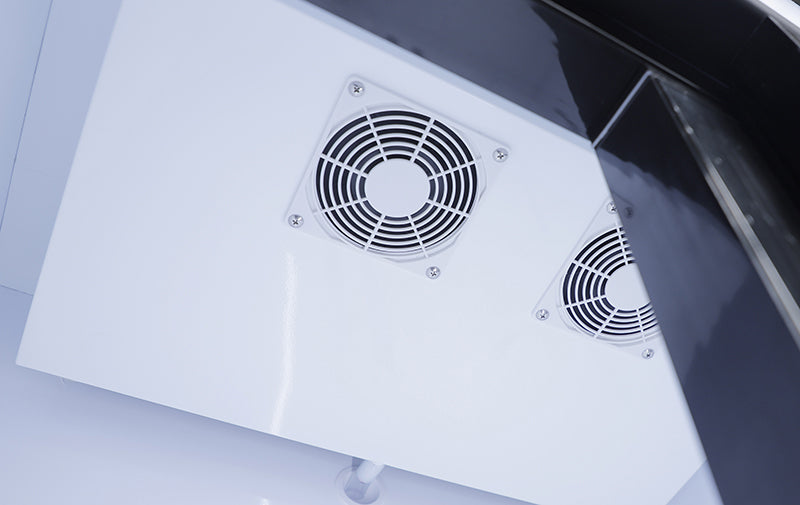 590L Glass Door Refrigerator Bottom Mounted Chiller