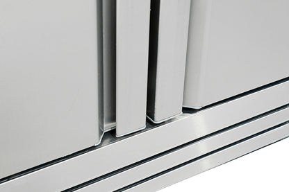 2100mm 3 Solid Door Reach In Refrigerator Freezer